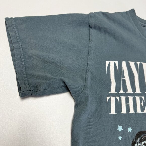 Taylor Swift The Eras Tour T Shirt Small 17x25 Gray Short Sleeve Tour - Picture 5 of 12